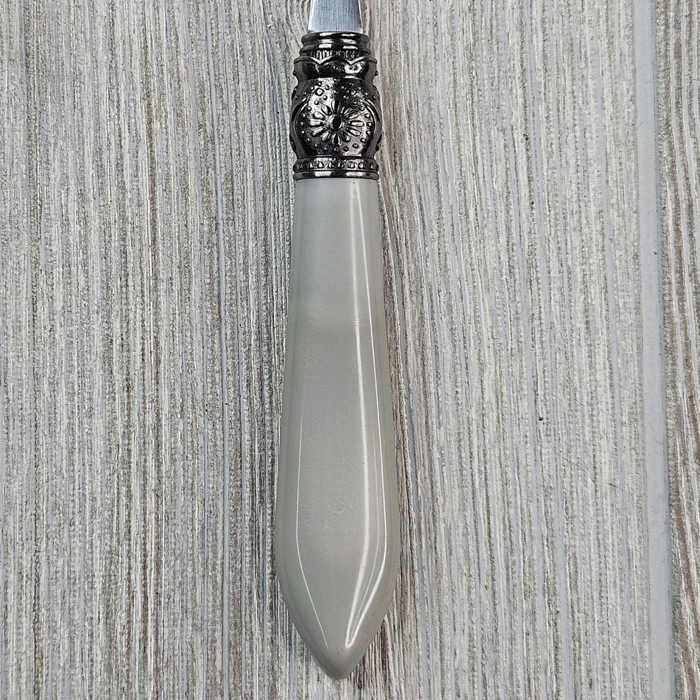 Pioneer Woman Cowgirl Lace 11pc Flatware NEW Linen Gray Stainless Knives Spoons